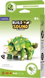 Puzzle 3D. Buduj i słuchaj - Ankylozaur