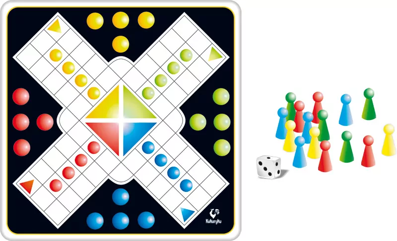 Chińczyk. Gra planszowa. Kukuryku - tantis.pl