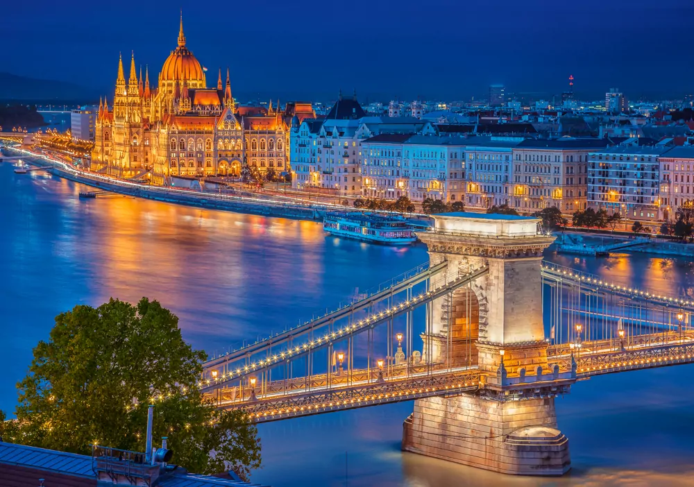 Puzzle 500. Budapest by Night. 53940 - tantis.pl