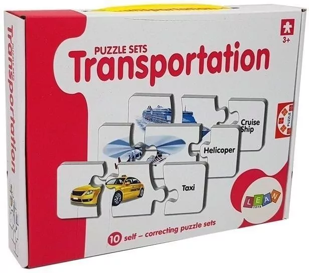 Puzzle edukacyjne transport 10el - tantis.pl