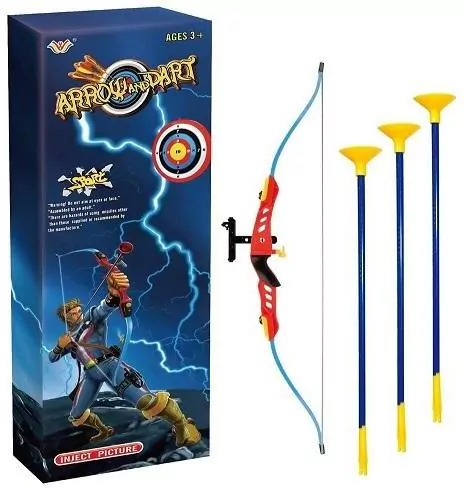 Łuk ze strzałami na przyssawkę - tantis.pl