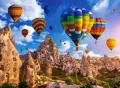 CASTOR. Puzzle 2000 Colorful Balloons. Cappadocia 200900-2 - tantis.pl