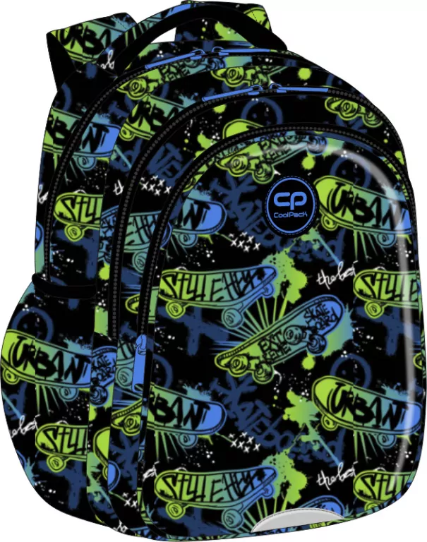 Plecak młodzieżowy Coolpack Jerry Skate Night - tantis.pl
