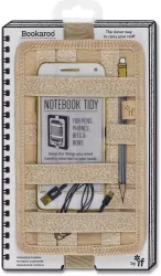 Organizer na notes złoty. Bookaroo. Notebook tidy