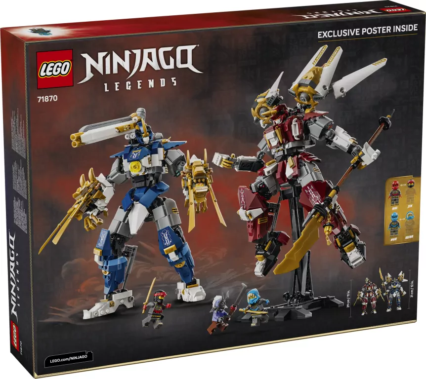 LEGO® Bliźniacze tytanowe mechy 71870 - tantis.pl