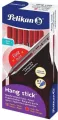 Długopis Hang Stick 0,7mm czerwony (12szt) PELIKAN - tantis.pl