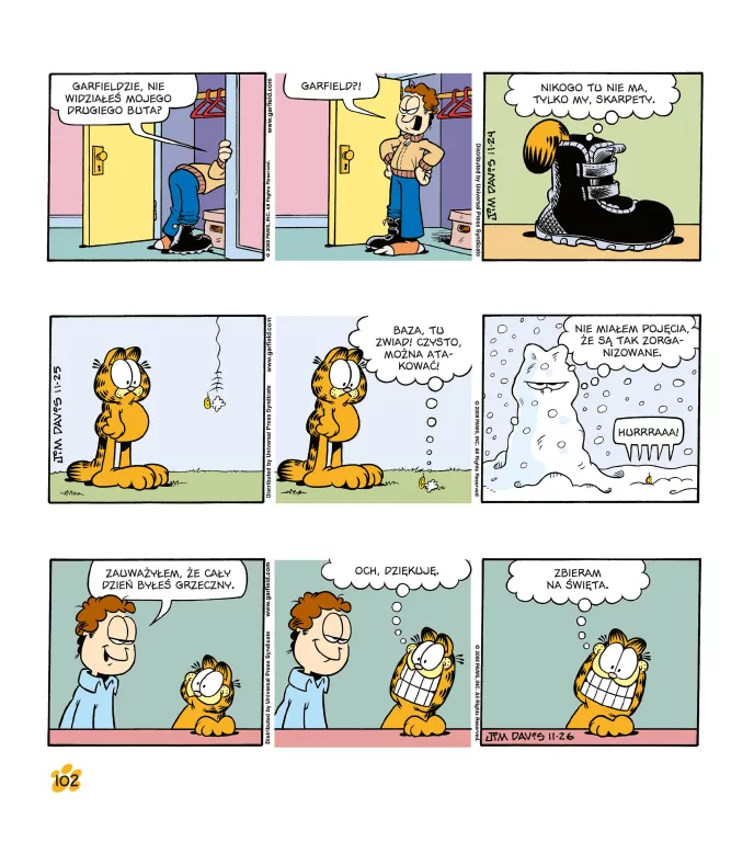 Garfield. Tłusty koci trójpak T.18 - tantis.pl
