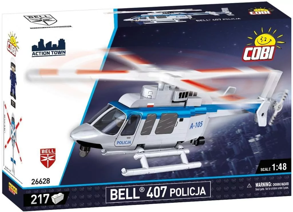 Bell 407 Policja. Action Town - tantis.pl