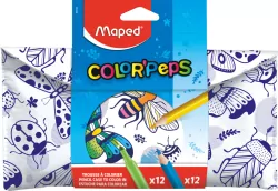 Maped. Piórnik Colorpeps do pokolorowoania + akcesoria