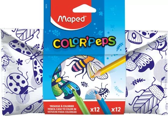 Maped. Piórnik Colorpeps do pokolorowoania + akcesoria
