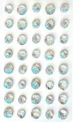 Kryształki samoprzylepne rybia łuska