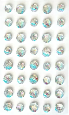 Kryształki samoprzylepne rybia łuska