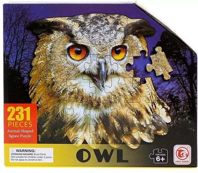 Puzzle. Sowa - tantis.pl