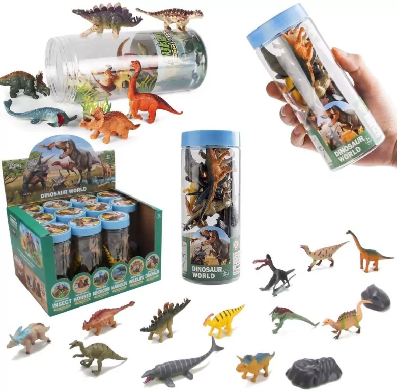 Dinozaury w tubie 14el - tantis.pl