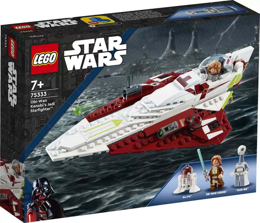 LEGO® Star Wars™. Myśliwiec Jedi Obi-Wana Kenobiego™ 75333 - tantis.pl