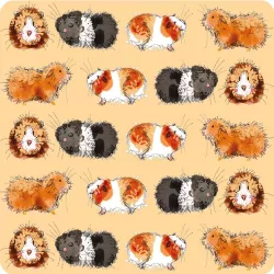 Podkładka pod kubek C218 Świnki morskie