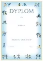 Dyplom A4 Dyscyliny w ramce (25szt) - tantis.pl