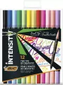 Pisaki dwustronne Intensity Dual Tip 12 kolorów BIC - tantis.pl