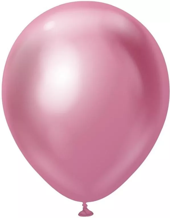 Balony Kalisan mirror różowe - tantis.pl