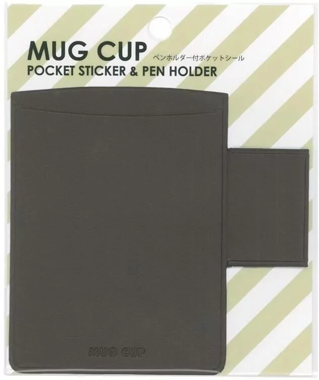 Uchwyt na długopisy Mug Cup L czarny - tantis.pl