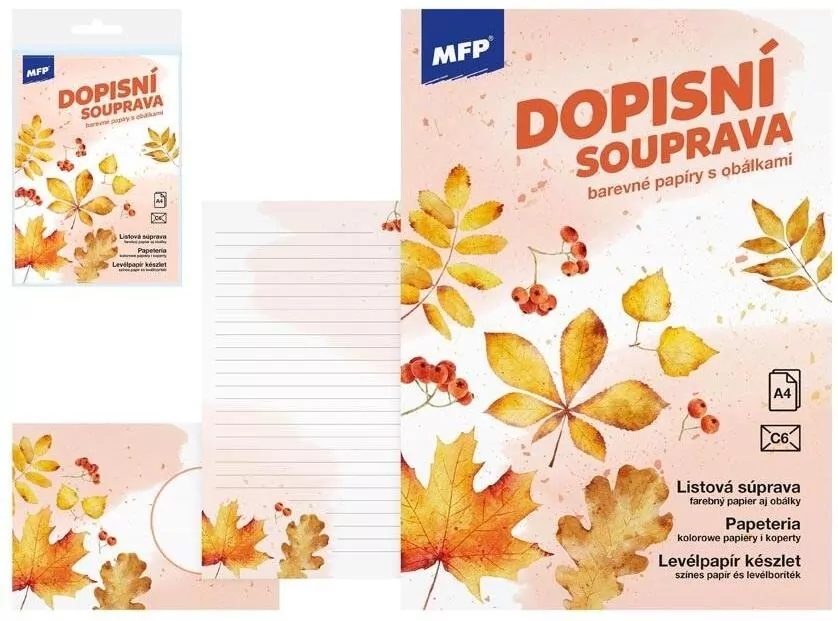 Papeteria Lux 5+10 Liście - tantis.pl