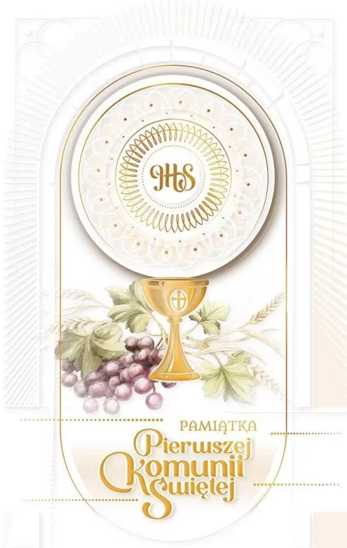 Kartka okolicznościowa Komunia KP26 - tantis.pl