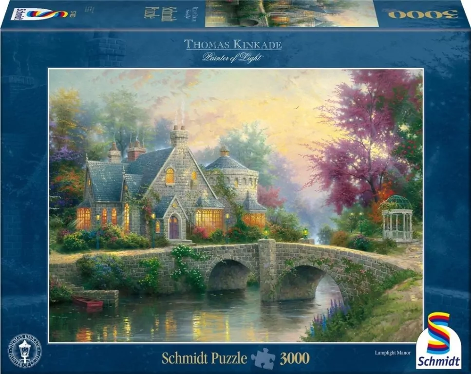 Puzzle 3000. Thomas Kinkade. Wieczorną porą. G3 - tantis.pl