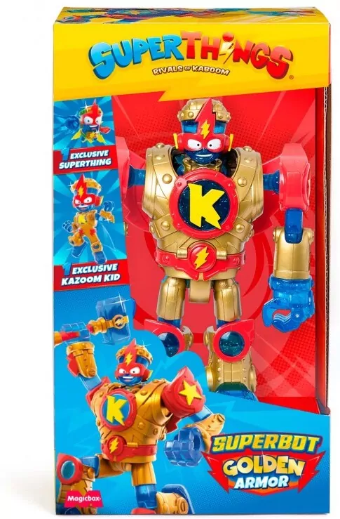 Superthings Superbot Golden Armor - tantis.pl