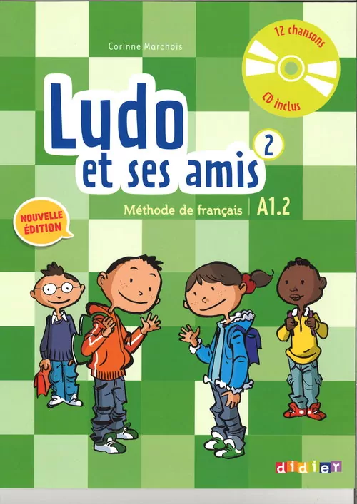 Ludo et ses amis 2 A1.2 podręczniki + CD DIDIER - tantis.pl