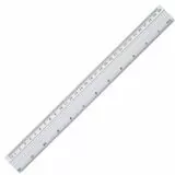 Linijka aluminiowa 30 cm - tantis.pl