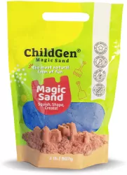 Piasek kinetyczny naturalny niebieski 907g