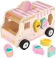 Fisher Price Ciężarówka z lodami drewniany sorter - tantis.pl