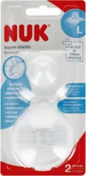 NUK. Osłonka brodawki sutkowej silikonowa L