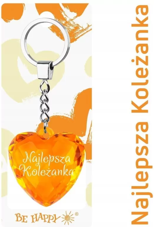 Brelok serce Najlepsza Koleżanka - tantis.pl