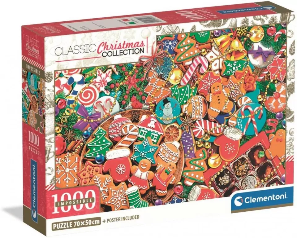 Puzzle 1000 Impossible Christmas Treats - tantis.pl