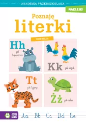 Akademia przedszkolaka. Poznaję literki. Zwierzęta