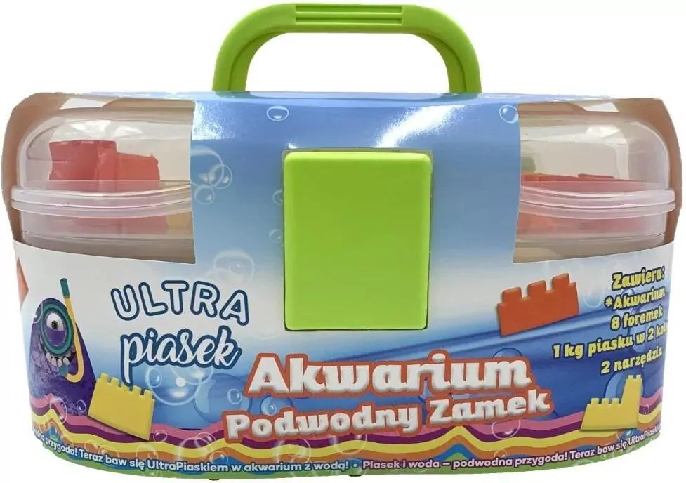 Ultra piasek. Akwarium. Podwodny Zamek - tantis.pl