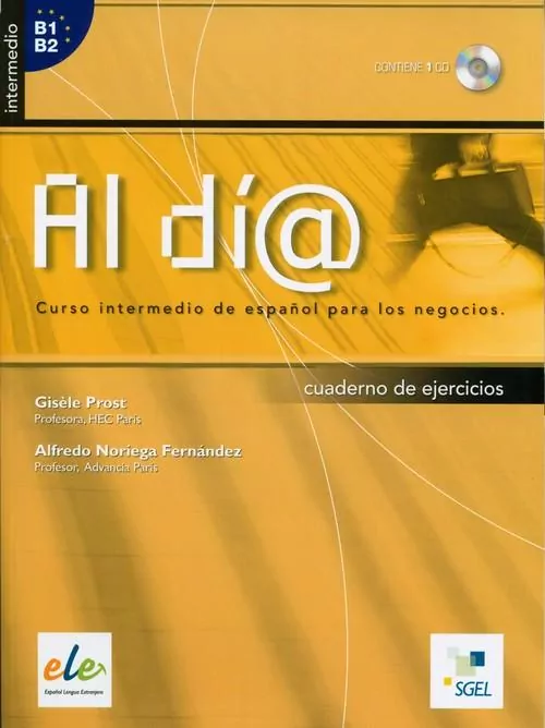 Al dia intermedio. Cuaderno de ejercicios + CD audio - tantis.pl
