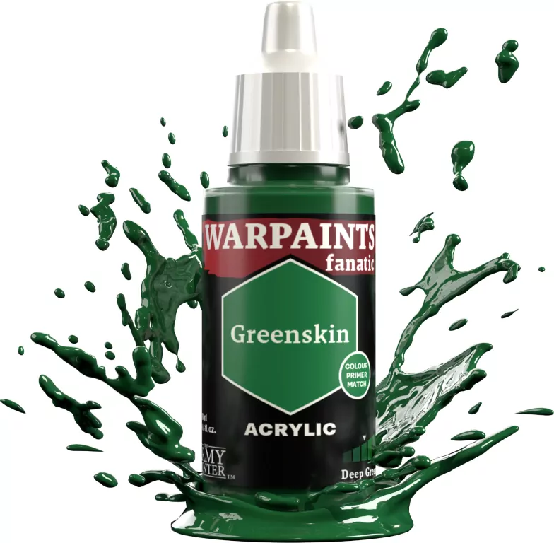 The Army Painter: Warpaints - Fanatic - Greenskin - tantis.pl