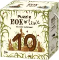 Puzzle. Rok w lesie. Liczymy zwierzaki - tantis.pl