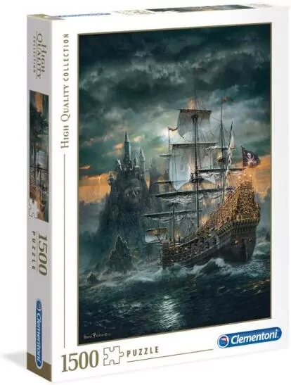 Puzzle 1500. High Quality Collection. Piracki statek - tantis.pl
