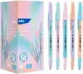 Długopis kulkowy 0,7mm pastel nieb  DELI - tantis.pl