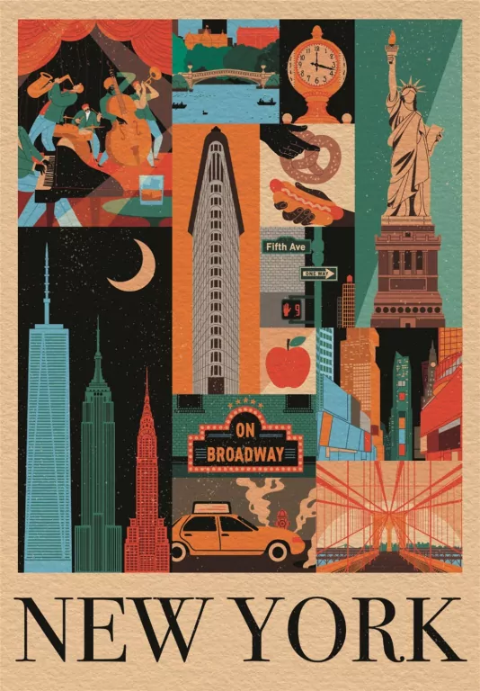 Puzzle 1000 New York - tantis.pl