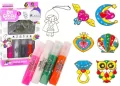 Witraże zawieszki DIY 6szt - tantis.pl