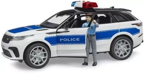 BRUDER RANGE ROVER VELAR POLICJA FIGURKA WB4 - tantis.pl