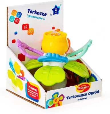Terkoczący ogród z przyssawką kolorowy