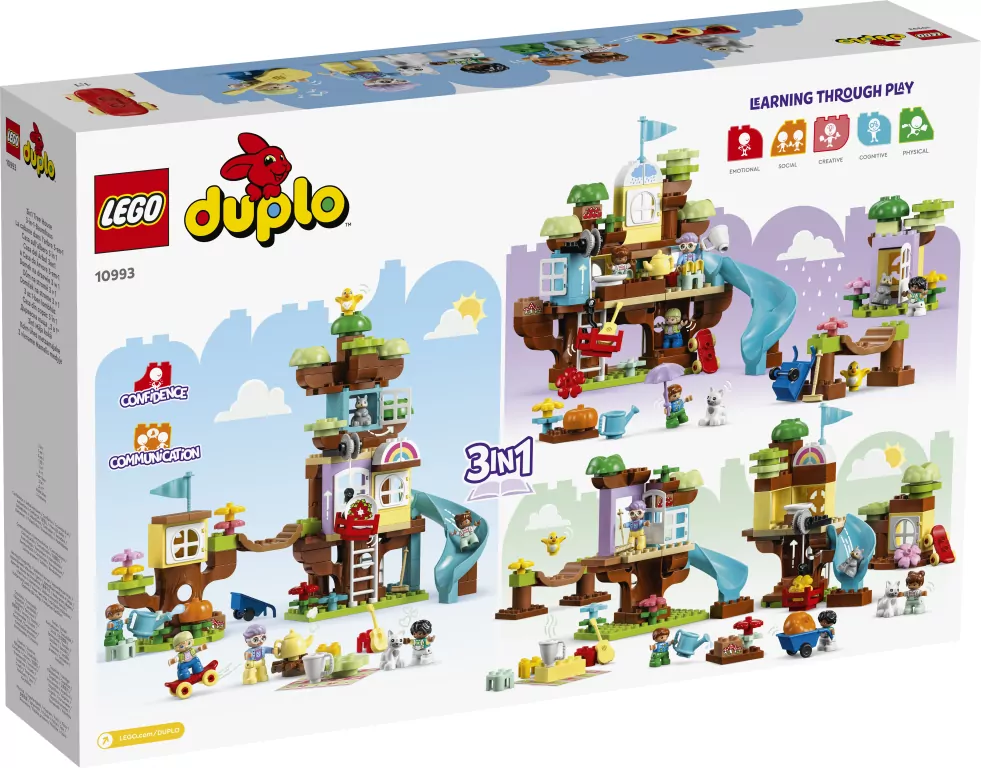 LEGO® DUPLO® Town. Domek na drzewie 3 w 1. 10993 - tantis.pl