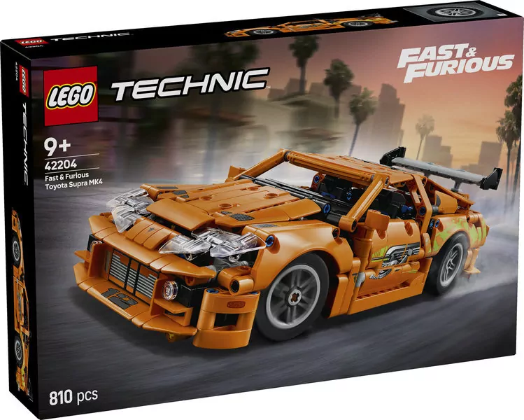 LEGO® Fast and Furious Toyota Supra MK4 42204 - tantis.pl