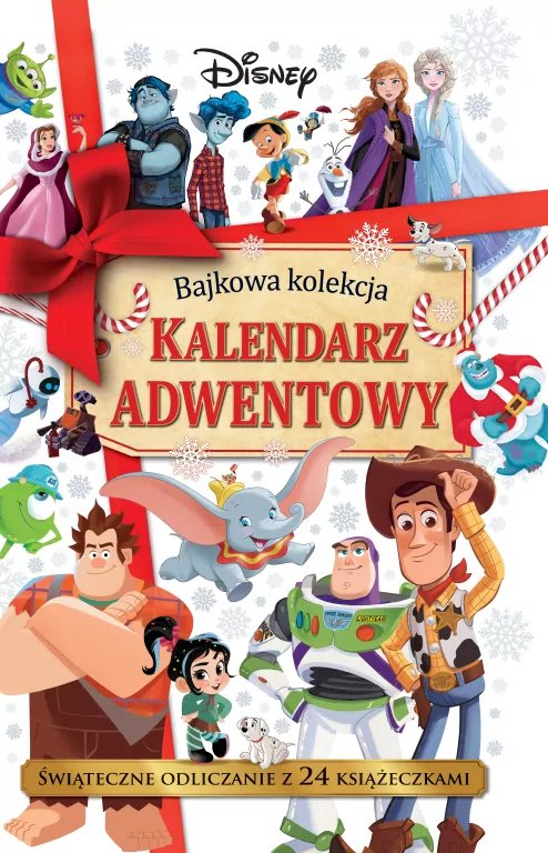 Kalendarz adwentowy. Bajkowa kolekcja. Disney - tantis.pl