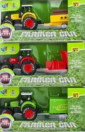 Traktor z przyczepą mix - tantis.pl